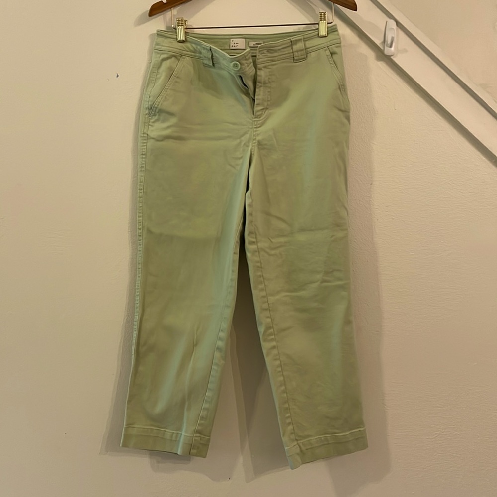 Crop wide leg pants